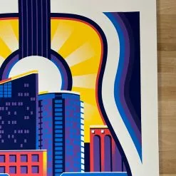 Billy Strings - 2021 2022 Mike Tallman Poster Grand Rapids, MI NYE AP Gig Posters