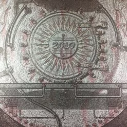 Eric Clapton Crossroads Guitar Festival - 2010 Ron Donovan Poster Oakland, CA Hangar 18