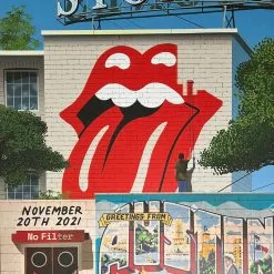 Sold Out Posters Rolling Stones - 2021 Poster No Filter Tour Austin, TX Gig Posters