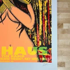 Colorado Nine Inch Nails - 2006 Lindsey Kuhn Poster Red Rocks Morrison, CO