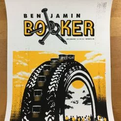 Sold Out Posters Benjamin Booker - 2016 Poster Detroit, MI The Shelter, Third Man Records Gig Posters