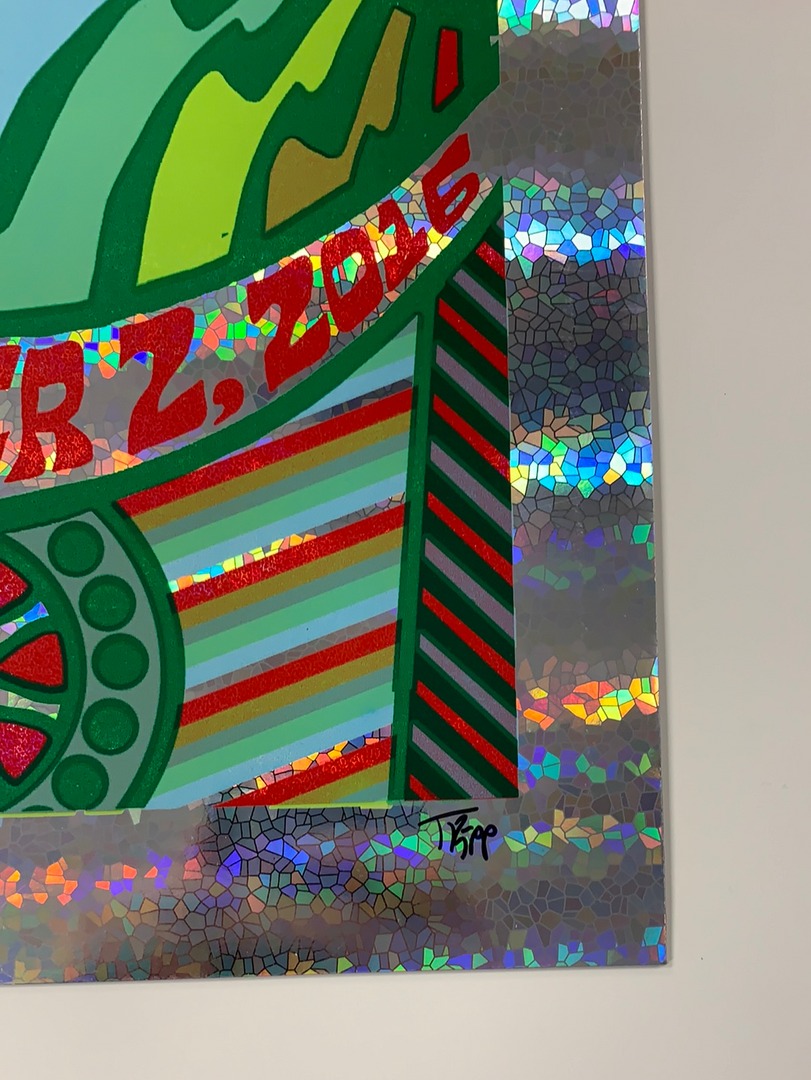 Phish - 2016 Tripp Poster Dick's Denver, CO 9/2 FOIL Colorado 7 Phish - 2016 Tripp Poster Dick's Denver, CO 9/2 FOIL Colorado