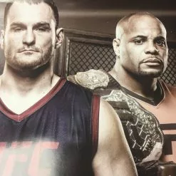 Sold Out Posters UFC Undefeated Poster Team Miocic Vs Team Cormier