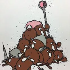 Weak Nerds - 2006 Mike Budai Poster Art Print AP Art Prints