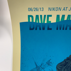 Dave Matthews Band - 2013 Methane Poster Wantagh, NY Jones Beach Gig Posters