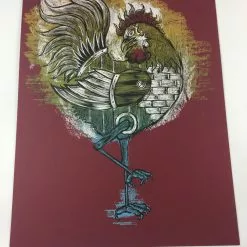 Year Of The Rooster - 2008 Dan Grzeca Poster Art Print 17/50 Art Prints