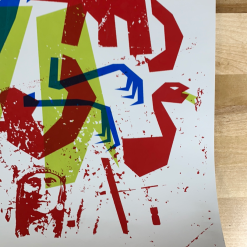 Ames Brothers Gig Posters Pearl Jam - 2005 Ames Design Poster (Damaged) Edmonton, AB, CAN Rexall Place