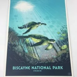 Biscayne National Park - 2016 Justin Santora Poster Art Print Art Prints