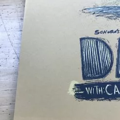 Dan Auerbach - 2009 Dan Grzeca Poster Schubas Chicago The Black Keys