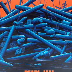 Pearl Jam - 2020 Justin Erickson Poster Toronto, ONT Scotiabank