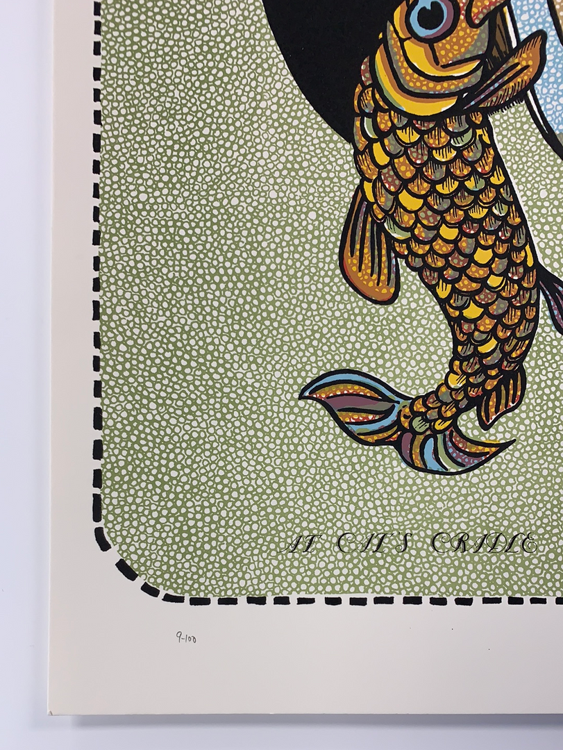 Gig Posters Swans - 2016 Fugscreens Studios Poster Carrboro, NC Cat's Cradle 8 Gig Posters Swans - 2016 Fugscreens Studios Poster Carrboro, NC Cat's Cradle