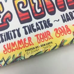 Dead & Company - 2018 Zeb Love Poster Hartford, CT Xfinity Theater Gig Posters