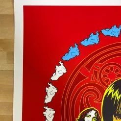 Red Hot Chili Peppers - 2001 Craig Phillips Poster Stafford, UK Weston Park