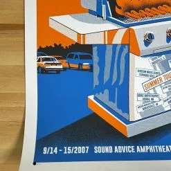 Methane Studios Dave Matthews Band - 2007 Methane Poster West Palm Beach, FL 13 Methane Studios Dave Matthews Band - 2007 Methane Poster West Palm Beach, FL