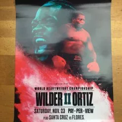 Sold Out Posters Boxing - 2019 Poster Wilder Vs Ortiz 2 7 Sold Out Posters Boxing - 2019 Poster Wilder Vs Ortiz 2