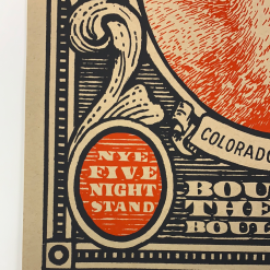Yonder Mountain String Band - 2011 Johnny Sampson Poster Boulder, CO N3