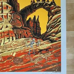 Moe. - 2005 Emek Poster Red Rocks Morrison, CO Colorado