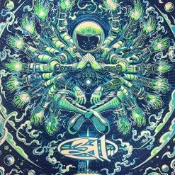 311 - 2022 Miles Tsang Poster Las Vegas, NV Grassroots Green