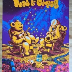 Dead & Company - 2019 James Flames Poster Boulder, CO Folsom Field 1st