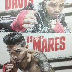 Sold Out Posters Boxing - 2019 Poster Davis Vs Mares