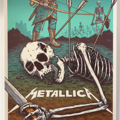 Metallica - 2019 Dan Grissom Poster Vienna, Austria Gig Posters 9 Metallica - 2019 Dan Grissom Poster Vienna, Austria Gig Posters
