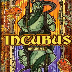 Incubus - 2001 Gregg Gordon Poster The Warfield Theatre San Fran 1st Gig Posters
