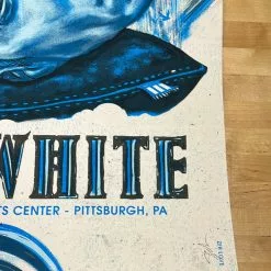 Jack White - 2022 Zeb Love Poster Pittsburgh, PA Gig Posters 12 Jack White - 2022 Zeb Love Poster Pittsburgh, PA Gig Posters