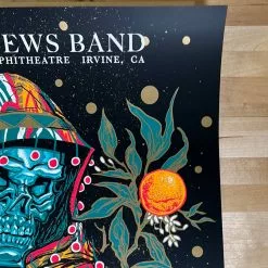 Dave Matthews Band - 2021 Munk One Poster Irvine, CA Blue Variant