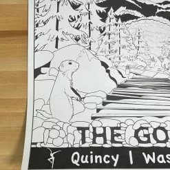 Dave Matthews Band - 2020 Jamison Grace Coloring Poster Quincy, WA Gig Posters