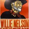 Willie Nelson - 2010 Hatch Show Print 6/8 Poster Glasgow, Scotland Gig Posters