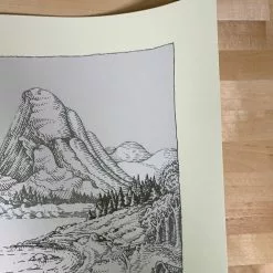 Art Prints The Mountain Lake - 2021 David Welker Poster, Art Print Variant