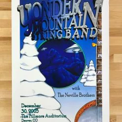 Yonder Mountain String Band - 2005 Jamie Huntsman Poster The Fillmore Denver, CO 12/30 Colorado