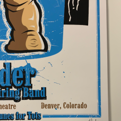 Yonder Mountain String Band - 2008 Darin Shock Poster Denver, CO Ogden Theatre Colorado