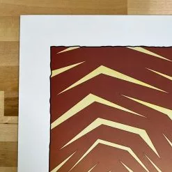 Bonnaroo - 2008 Justin Hampton Poster Manchester, TN Pearl Jam Gig Posters