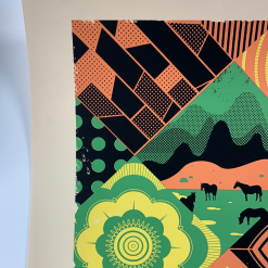 Gig Posters Dave Matthews Band - 2013 Graham Erwin Poster South America Tour