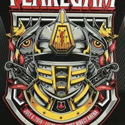 Gig Posters Pearl Jam - 2014 Mark 5 Poster Leeks, UK, First Direct Arena