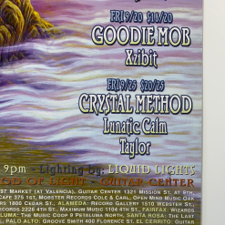 MHP 51 Maritime Hall - 1998 Mark Henson Poster September San Fran 1st Gig Posters