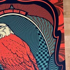 Eric Church - 2019 Status Serigraph Poster San Francisco, CA 2 Gig Posters