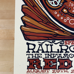 Yonder Mountain String Band - 2011 Jeff Wood Poster Red Rocks Morrison, CO