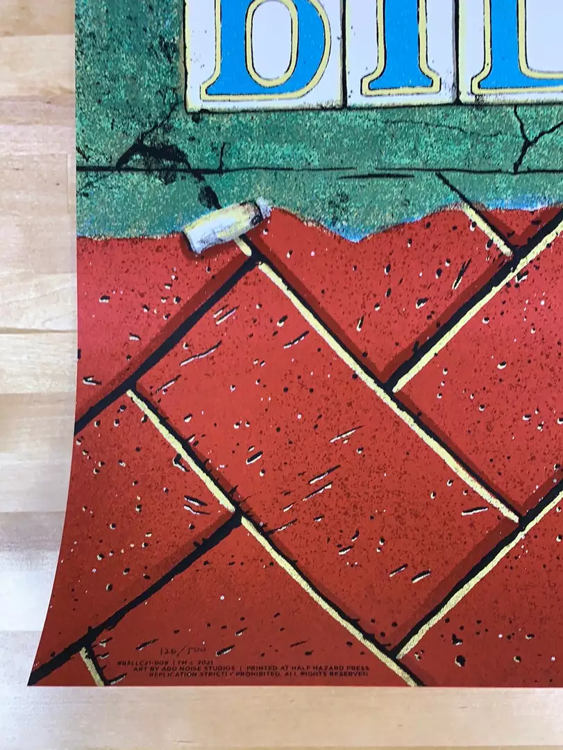 Billy Strings - 2021 Mike Tallman Poster New Orleans, LA 3/24 1st 8 Billy Strings - 2021 Mike Tallman Poster New Orleans, LA 3/24 1st