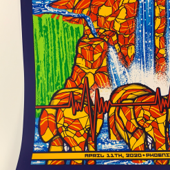 Pearl Jam - 2020 Brad Klausen Poster Phoenix, AZ 1st Ed Gila River Arena Gig Posters