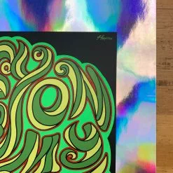 Foil Posters Snoop Dogg - 2012 Justin Hampton Poster Seattle Showbox FOIL