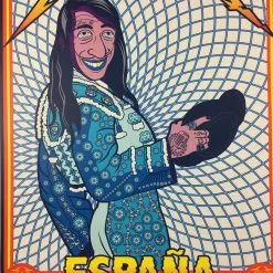Metallica - 2018 Gomez Poster Madrid, Spain Wizink Center