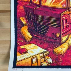 Gig Posters Billy Strings - 2021 Dave Kloc Poster Detroit, MI 11/20 The Fillmore 1st