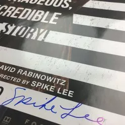 BlacKkKlansman - 2018 Ron Stallworth Poster Signed By Spike Lee