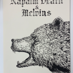 Napalm Death & Melvins - 2016 Fugscreens Studios Poster Denver, CO 4/27