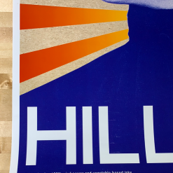 Hillary Clinton - 2016 Tony Puryear 1st Edition Original Poster, Art Print Gig Posters