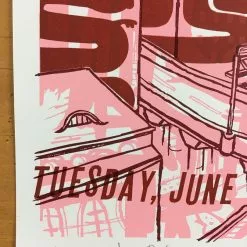 Gig Posters Vandermark 5 - 2004 Little Friends Of Printmaking Poster Madison, WI The North S