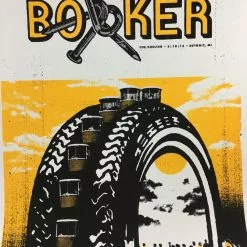Sold Out Posters Benjamin Booker - 2016 Poster Detroit, MI The Shelter, Third Man Records Gig Posters