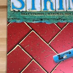 Billy Strings - 2021 Mike Tallman Poster New Orleans, LA 3/25 AP